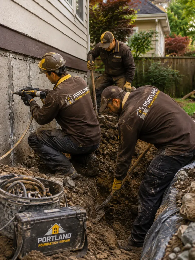 our team working in portland
